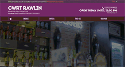 Desktop Screenshot of cwrtrawlinpub.co.uk