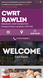 Mobile Screenshot of cwrtrawlinpub.co.uk